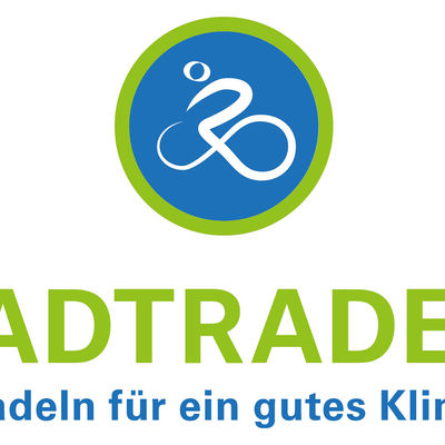 Logo des Klima-Bndnisses mit der Aufschrift "Stadtradeln. Radeln fr ein gutes Klima".